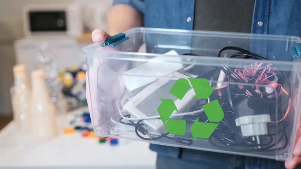 how to recycle electronic component