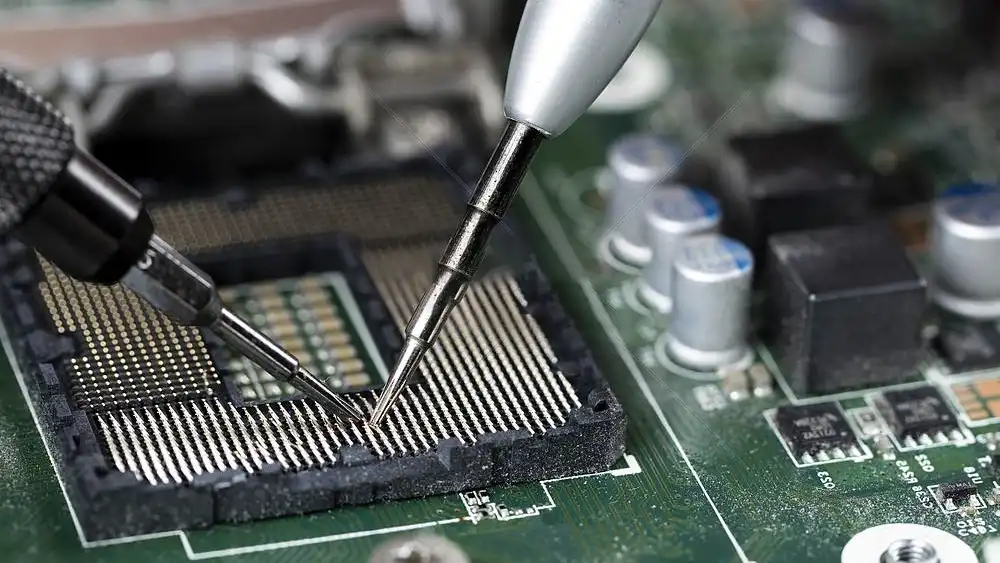 how to remove electronic components from a circuit board