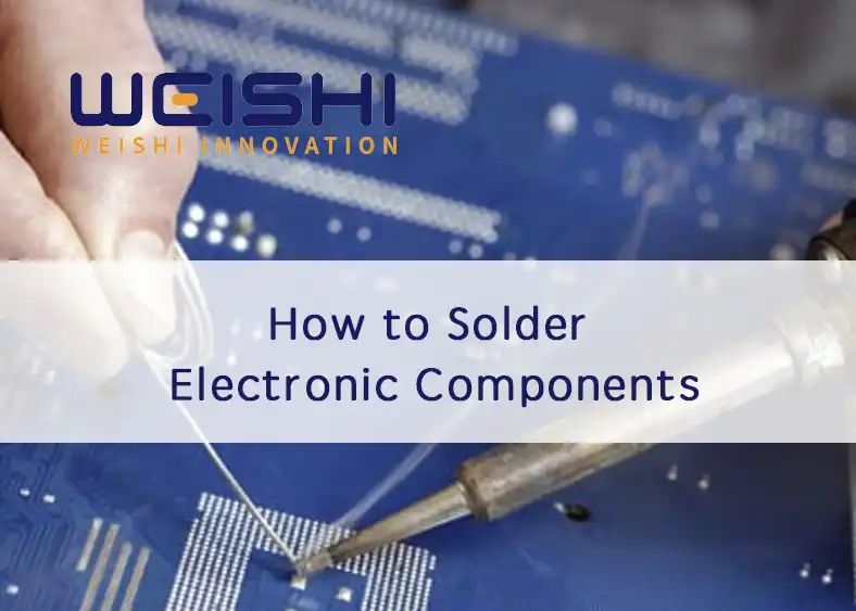 how to solder electronic components