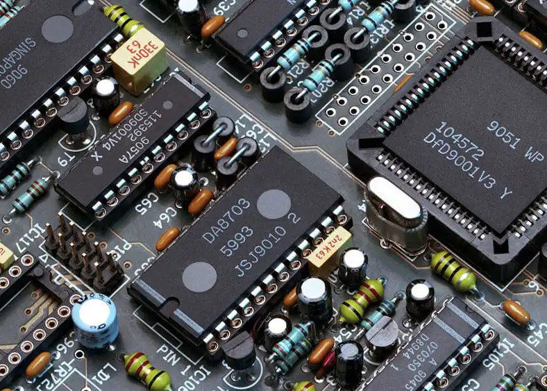 what are electronic components