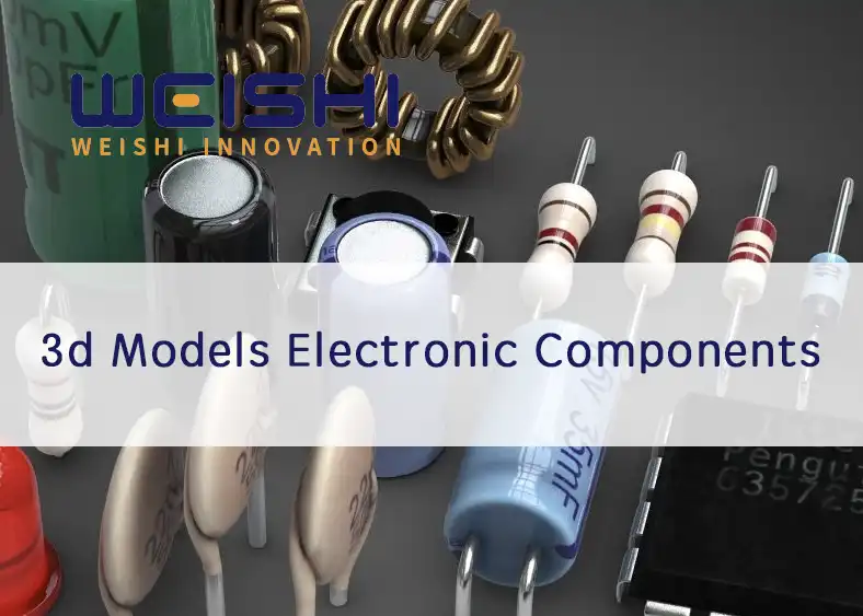 3d models electronic component