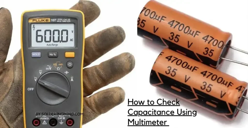 how to check capacitor is working or not without multimeter