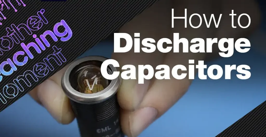 how to discharge a 450v capacitor