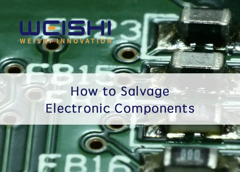 how to salvage electronic components