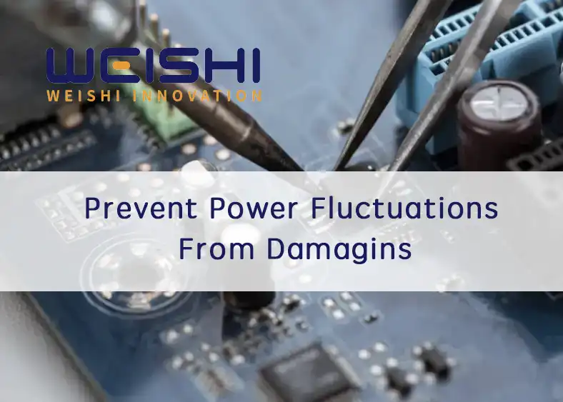 prevent power fluctuations from damaging electronic components