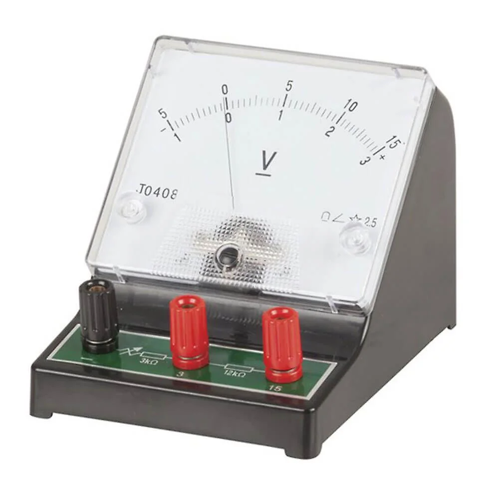 Examining A Capacitor Using A Voltmeter