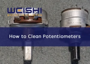 how to clean potentiometers
