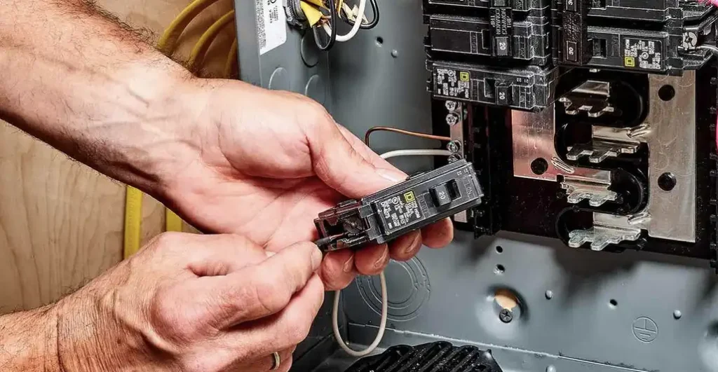 how to install circuit breaker