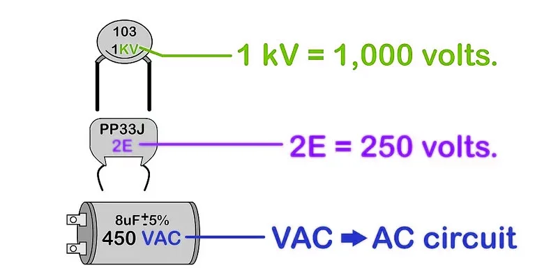 how to read capacitor 5