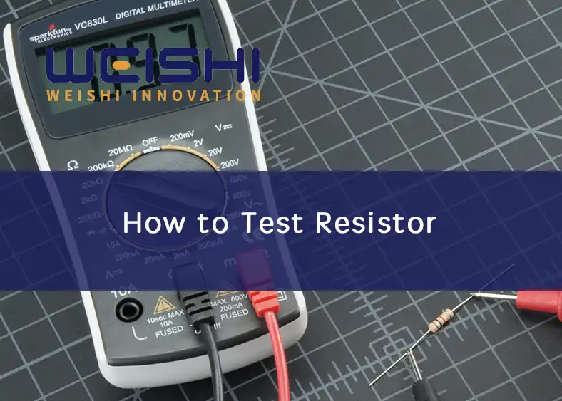 how to test a resistor