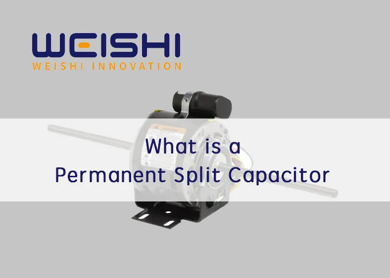 permanent split capacitor