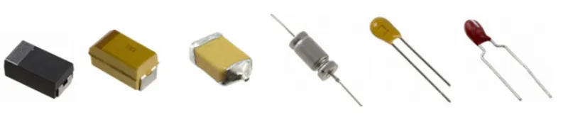 types of decoupling capacitors