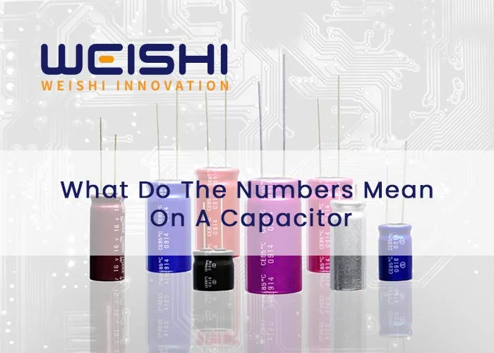 what do the numbers mean on a capacitor