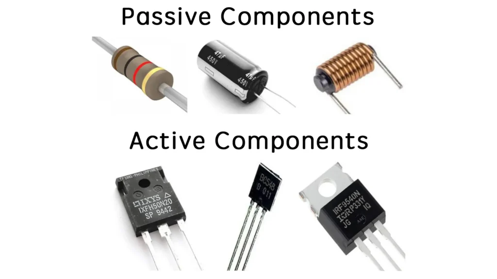 Active components vs Passive components