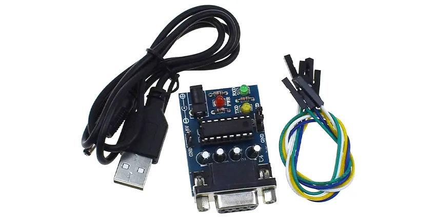 MAX232 RS232 COM Serial Port to TTL Converter Board Serial communication Module for Router Cell Phone Car Test chip