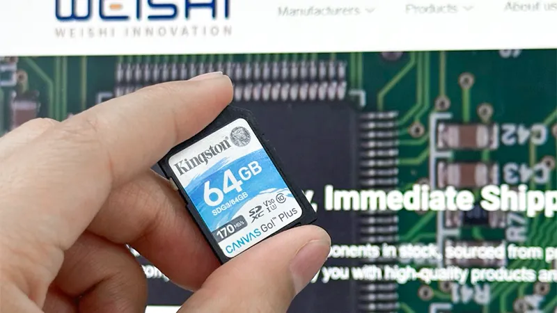 SD card Memory Chip