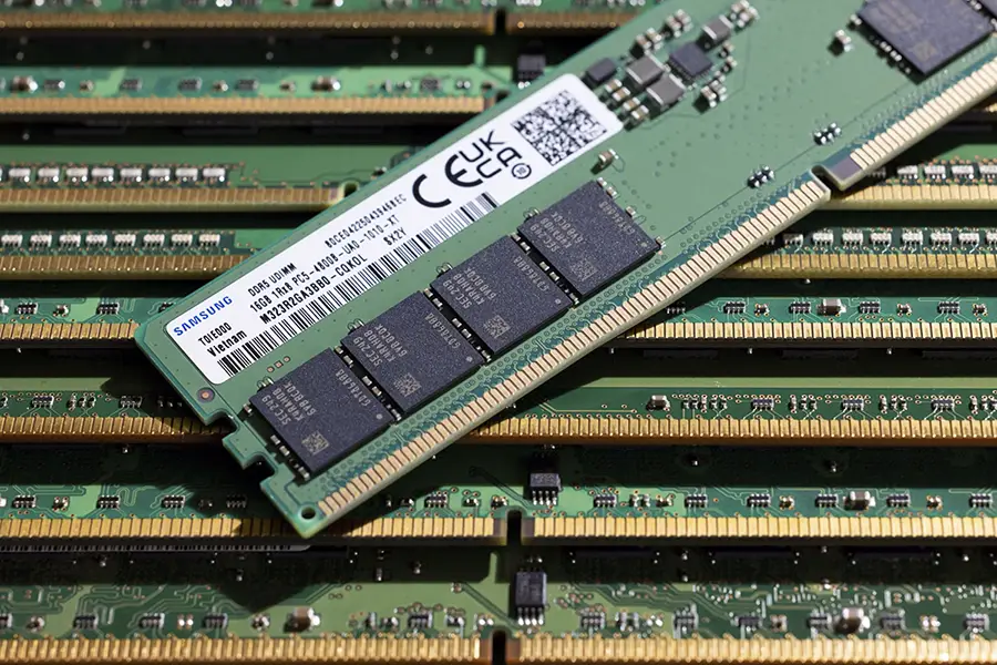 Samsung RAM memory