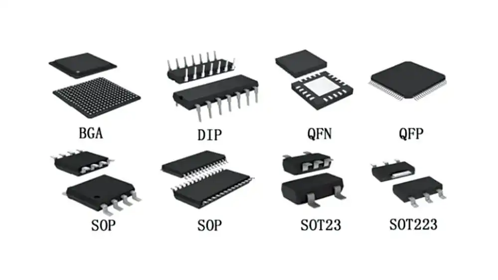 types of integrated circuit packaging