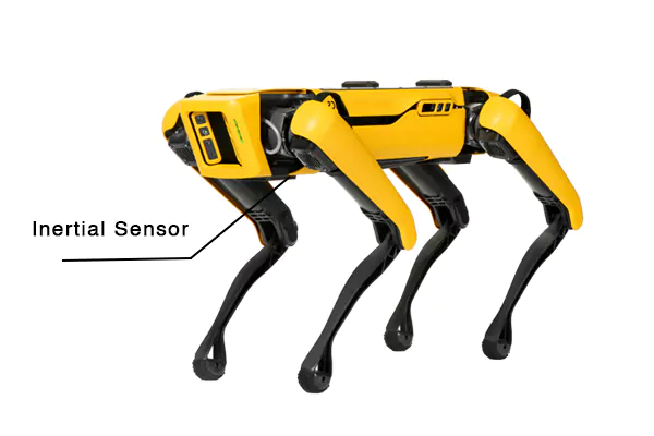 inertial sensors in robot