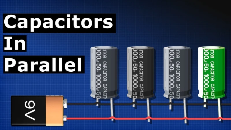 how to calculate capacitors in series and parallel