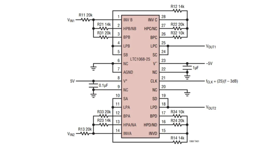 switched capacitor filter