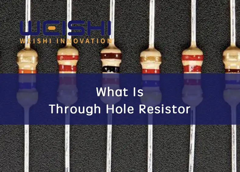 what is a through hole resistor