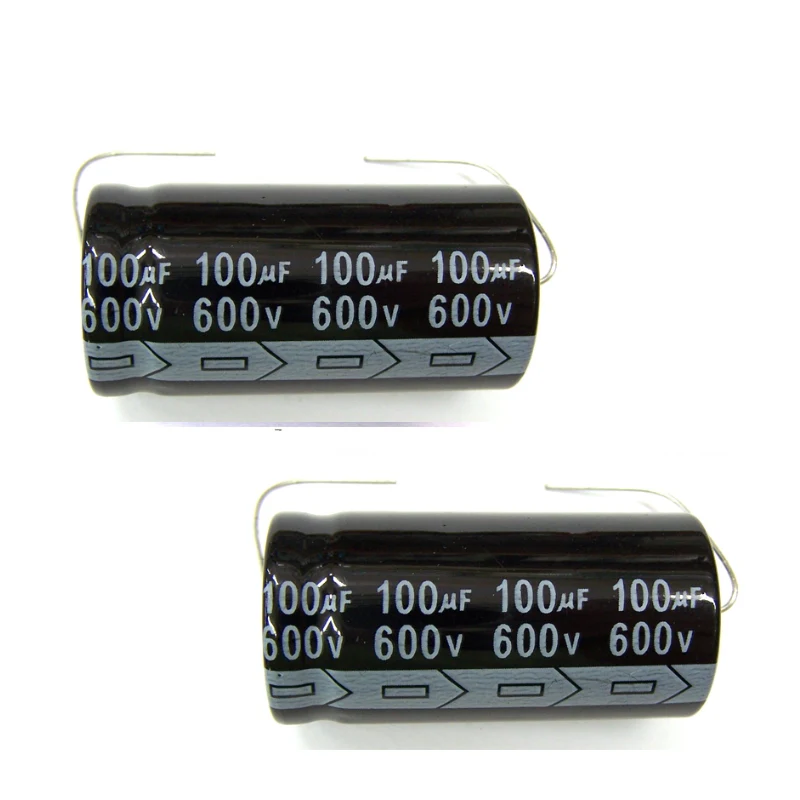 Nichicon Audio Upgrade: 4pcs 100uf 100v Axial Electrolytic Capacitors – 100v100uf For Hi-Fi & Vintage Gear – Made By Nichicon