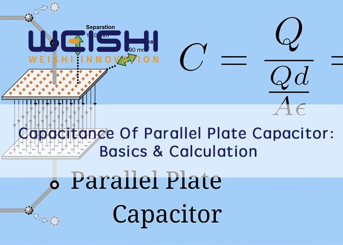 Capacitance Of Parallel Plate Capacitors