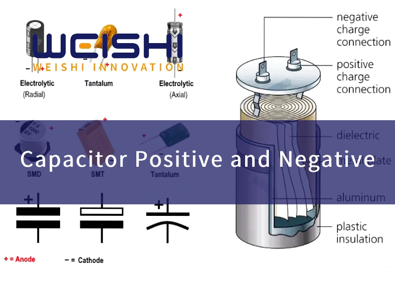 Capacitor Positive and Negative