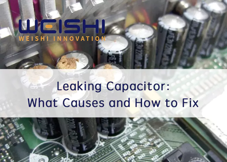 Leaking Capacitor What Causes and How to Fix