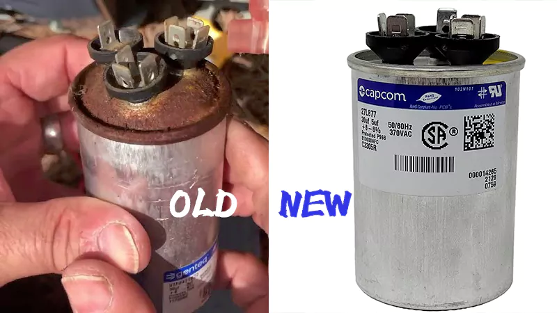 signs of a bad capacitor on ac unit