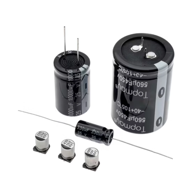 snap in aluminum electrolytic capacitors