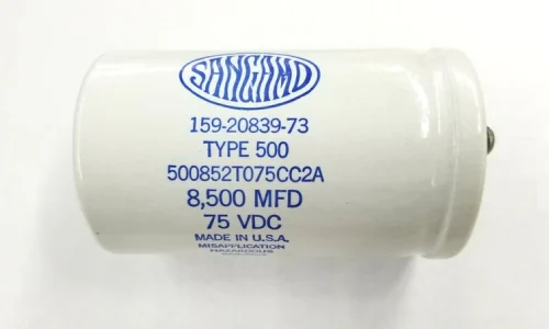 Metal Can Capacitor