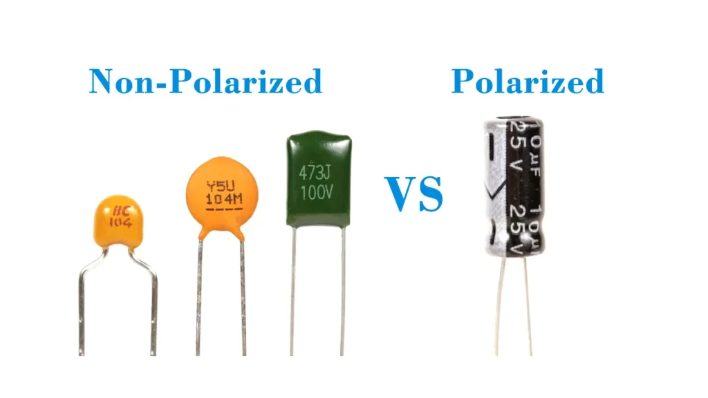 polar vs bipolar capacitor