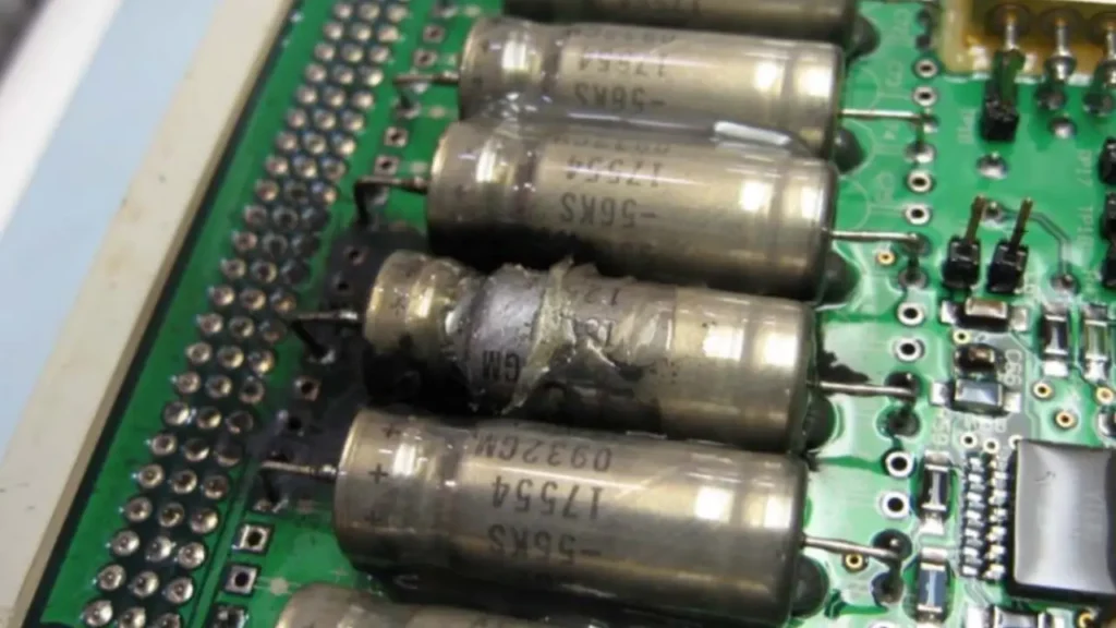 wet tantalum capacitor failure mode