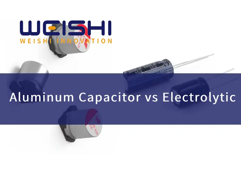 aluminum capacitor vs electrolytic capacitor