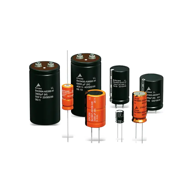 various snap in aluminum electrolytic capacitors